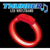 Red - Red Thunder Sound Activated Motion Bracelet