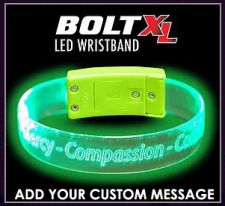 Bolt XL - LED Custom Light Up Wristband Bracelets