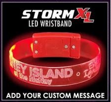Storm XL - LED Custom Light Up Glow Wristbands